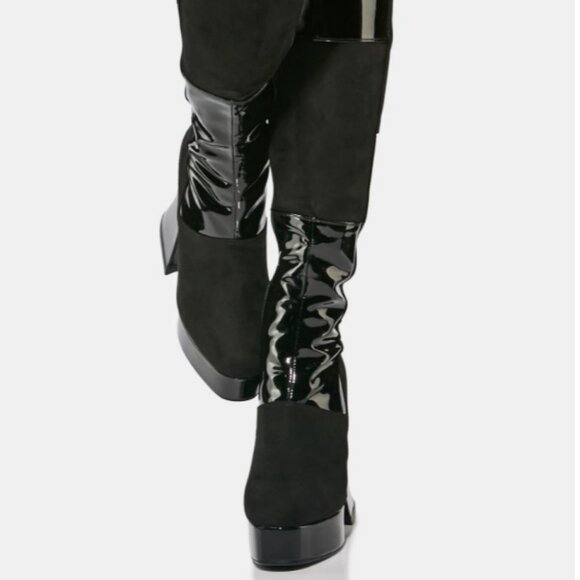 WITCHED OUT  KNEE HIGH BOOTS - Picture 4 of 6